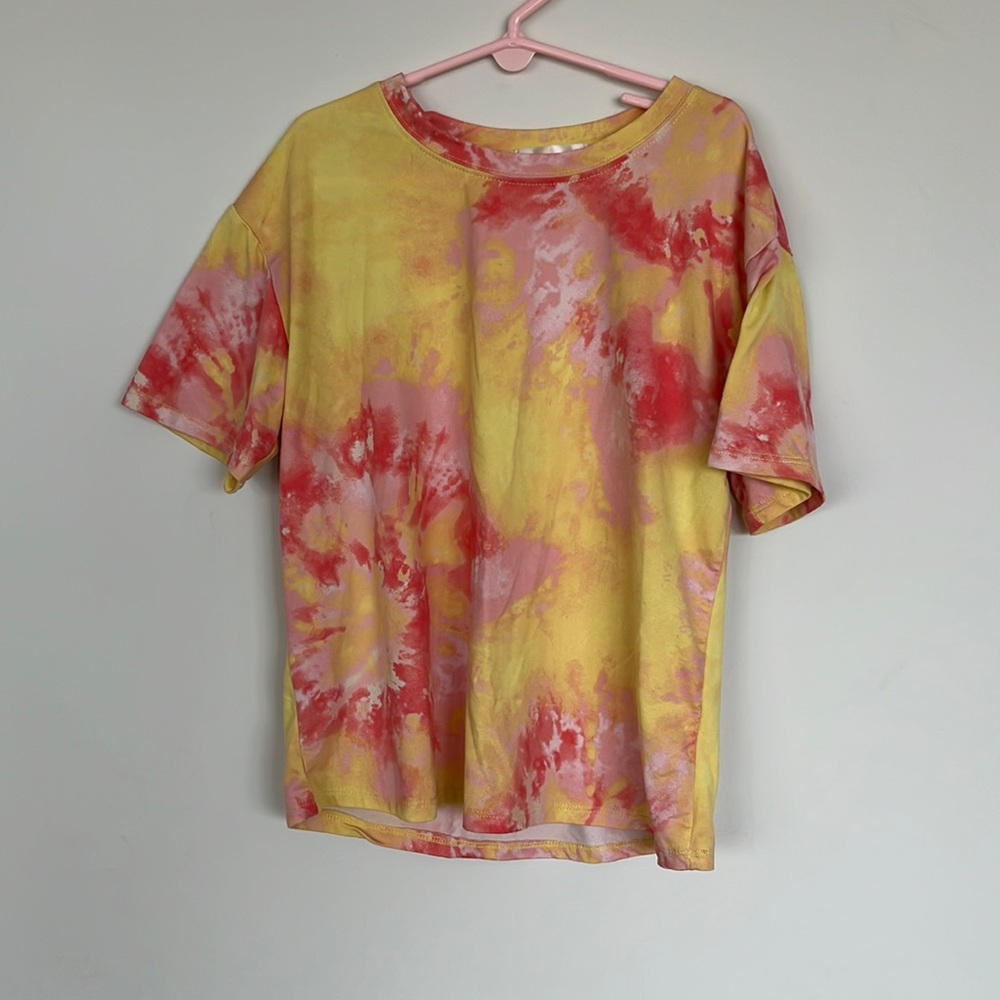 Girls Size L Sunset West Short Sleeve Shirt